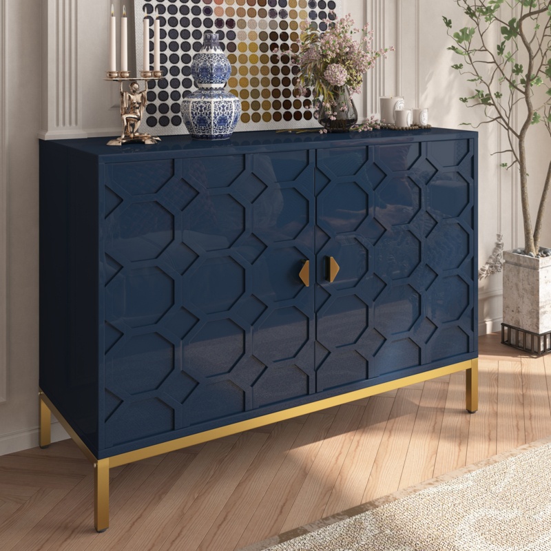 Romsley Iron Accent Cabinet