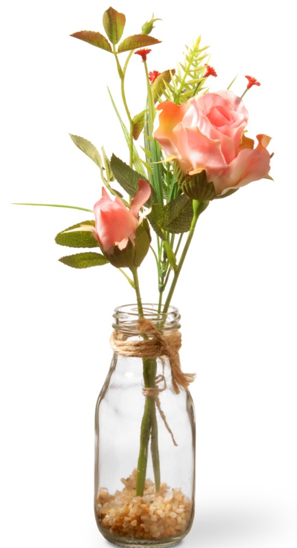 Roses Arrangement in Jar