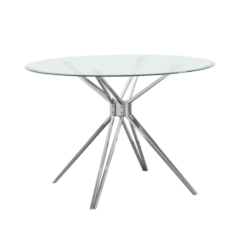 Round Glass Dining Table