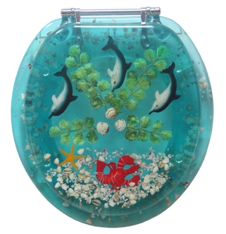 Round Toilet Seat and Lid