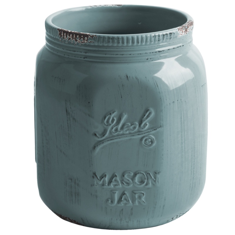 Round Utensil Crock