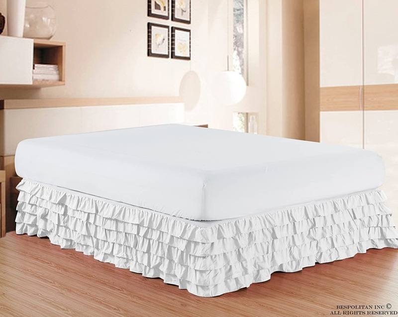 Ruffled Wrap Around Bed Skirt