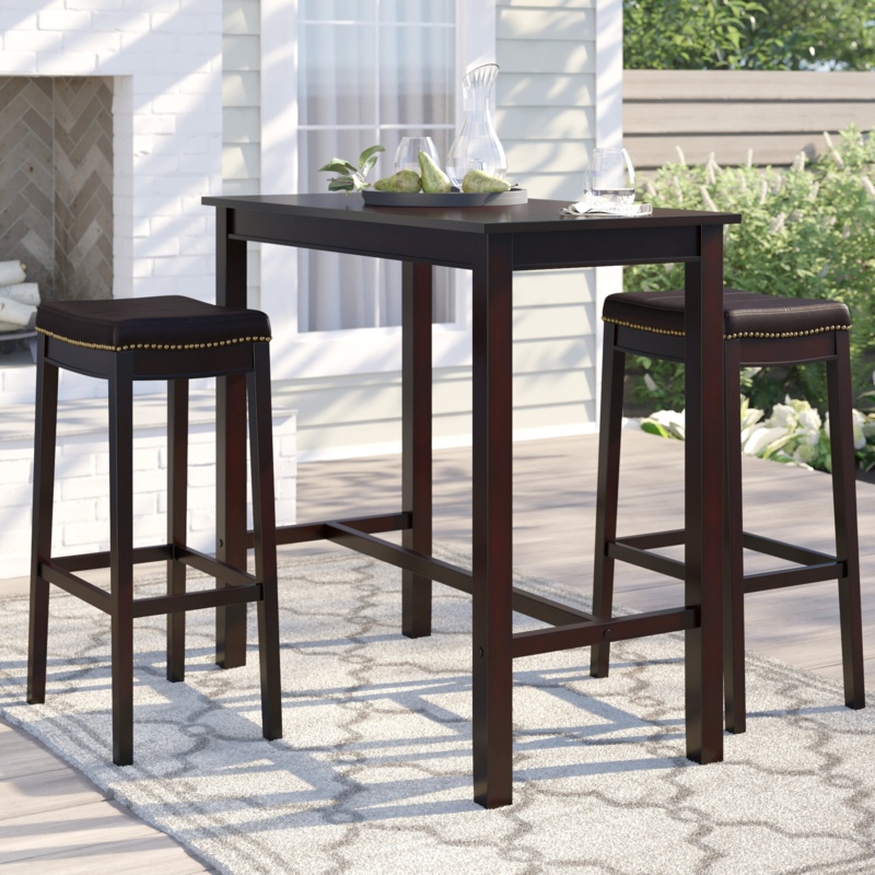 Sackler 3 - Piece Trestle Dining Set