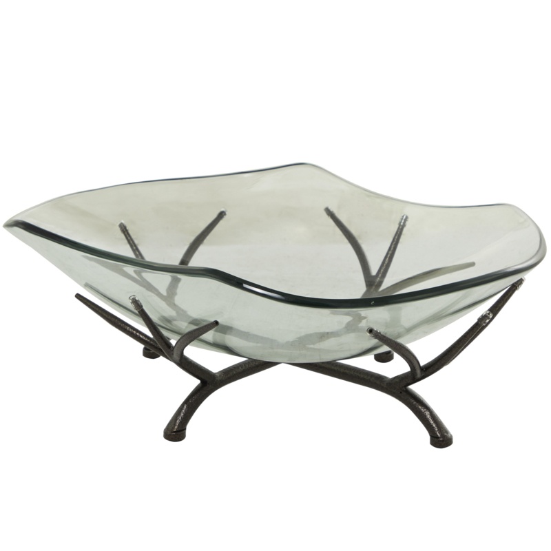Saffa Glass Decorative Bowl