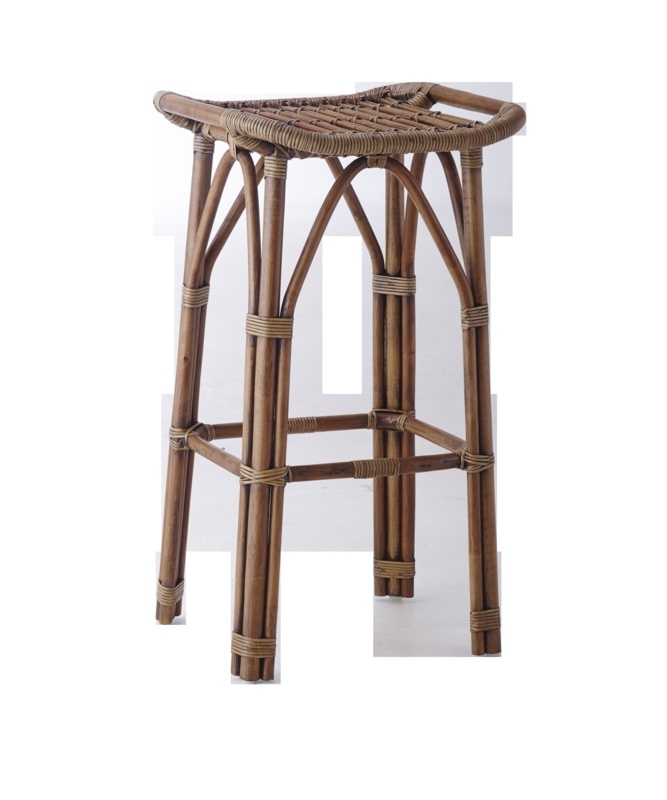 Salsa Rattan Bar Stool - Antique