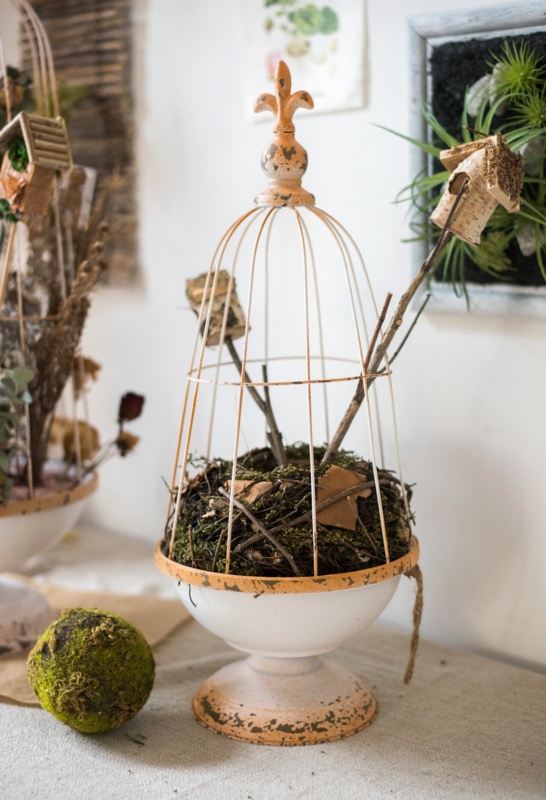 Samira Handmade Decorative Bird House Or Cage