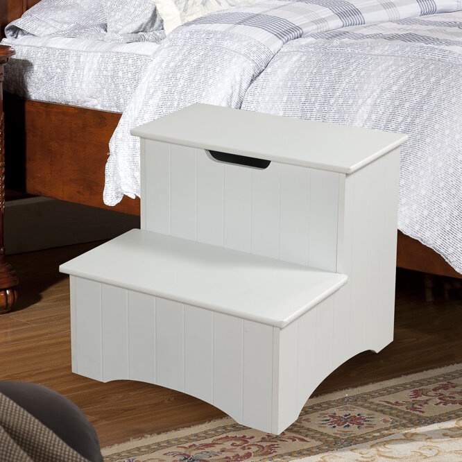 Sandro 2 - Step Wood Step Stool