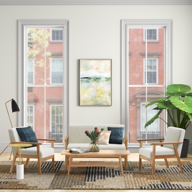 Santillo 4 - Piece Living Room Set