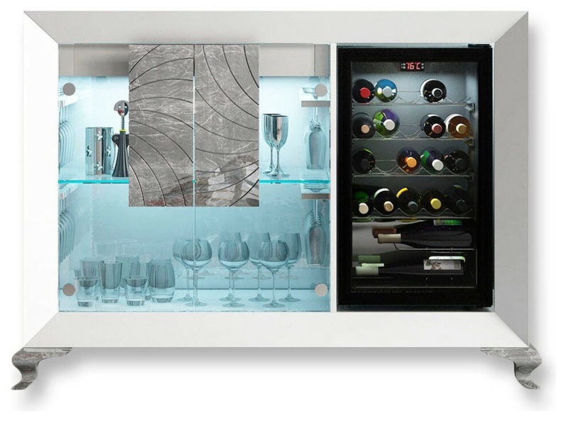 Saphire 59'' Bar Cabinet