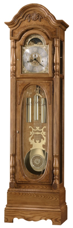 Schultz 84.25'' H Wood Grandfather Clock with Adjustable Chime Volume