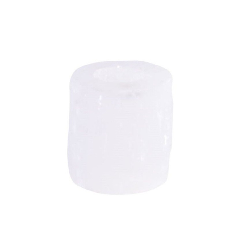 Selenite Stone Tabletop Tealight Holder