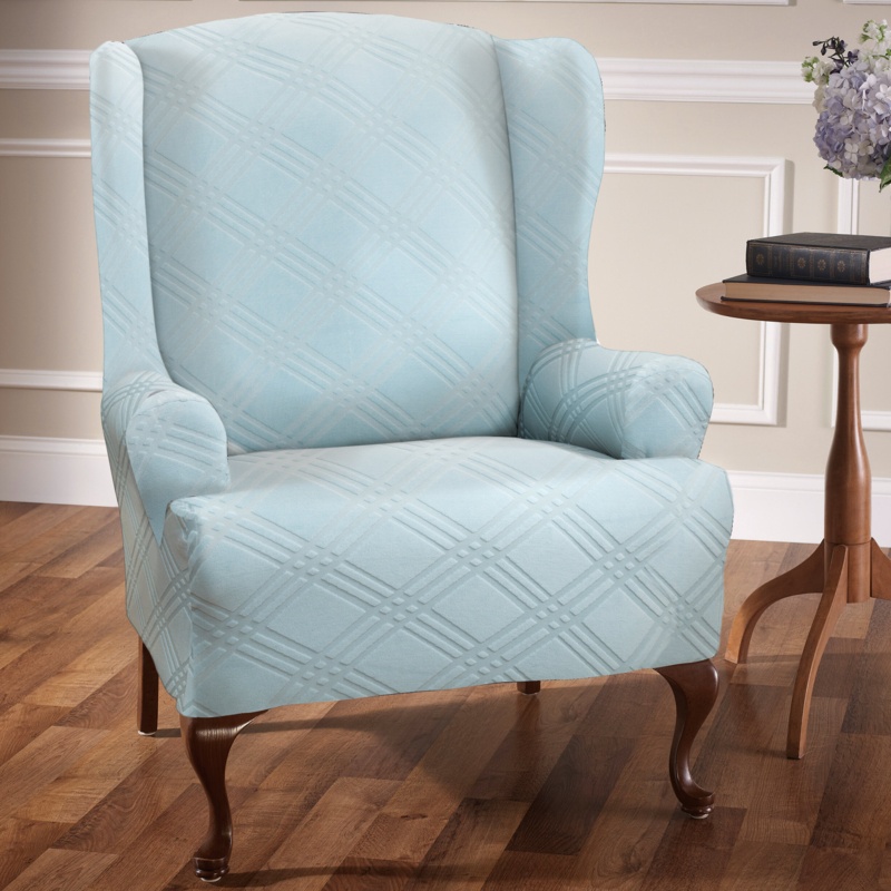 Sensations T-Cushion Wingback Slipcover