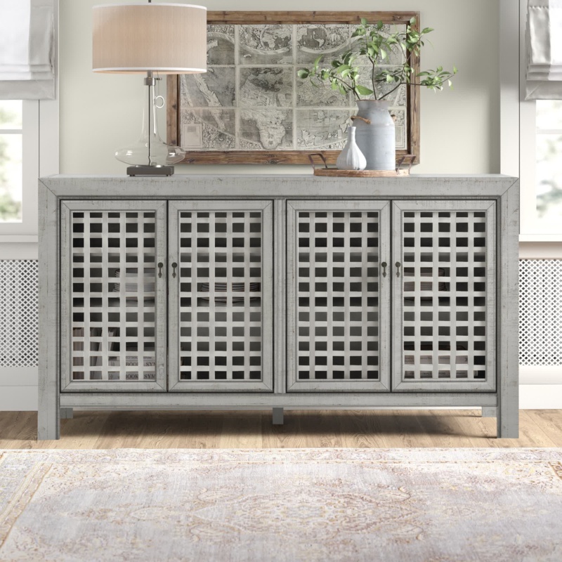 Shoshanna 70'' Solid Wood Sideboard