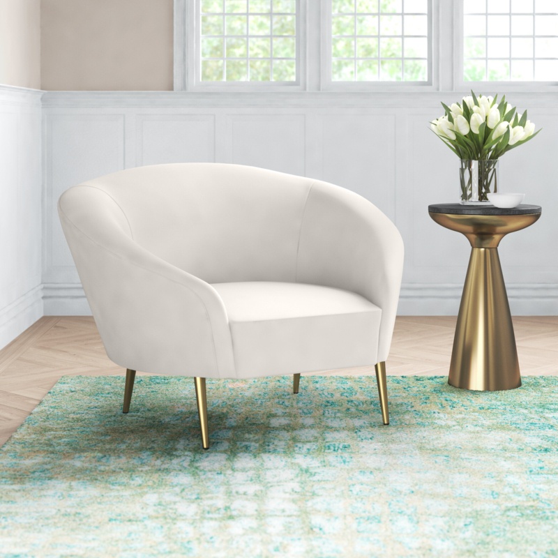 Shurtz Upholstered Barrel Chair