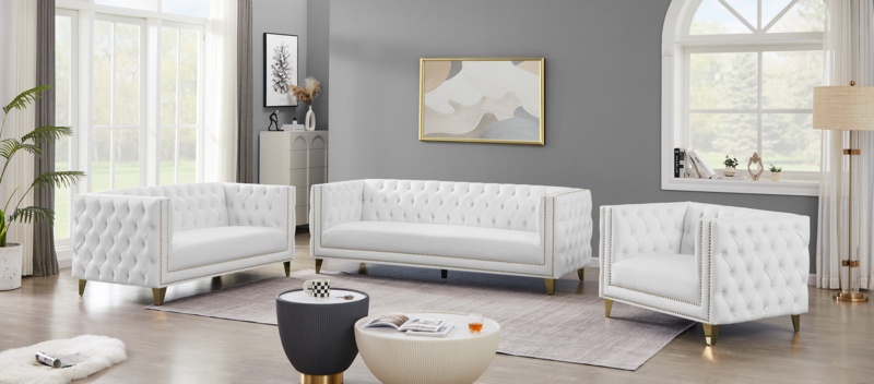 Sickels Vegan Leather Armchair