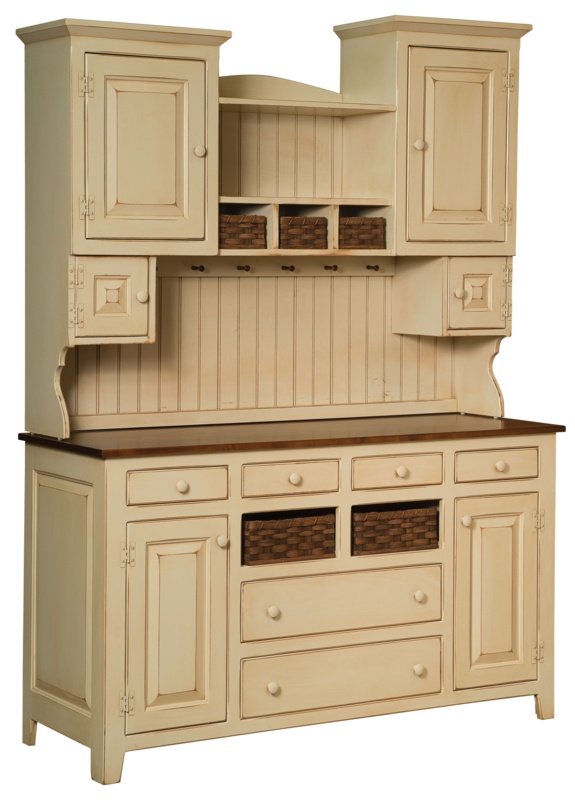 Sideboard with Bar Hutch