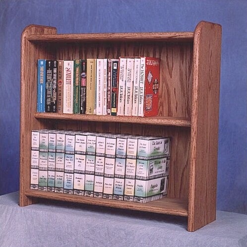 Solid Wood 21.5'' H Wall Mounted Media Storage