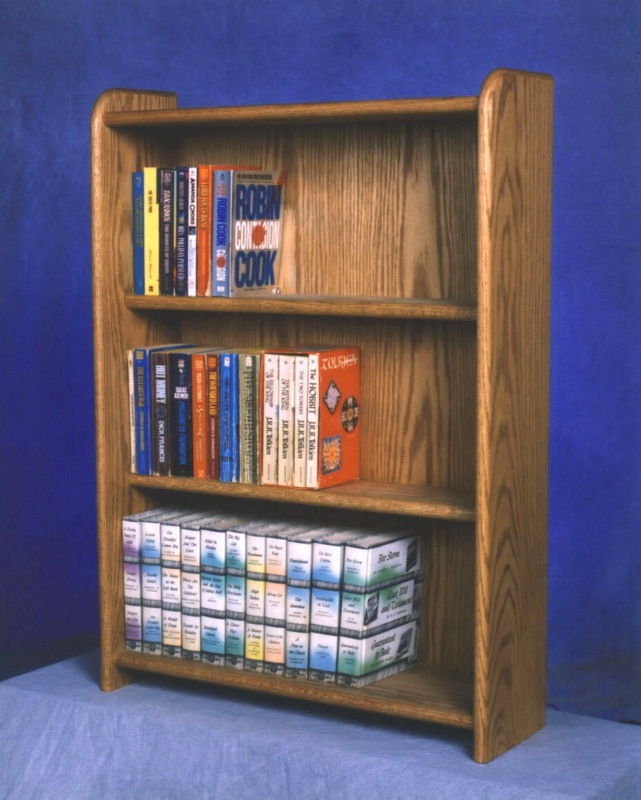 Solid Wood 30.25'' H Wall Mounted Media Storage