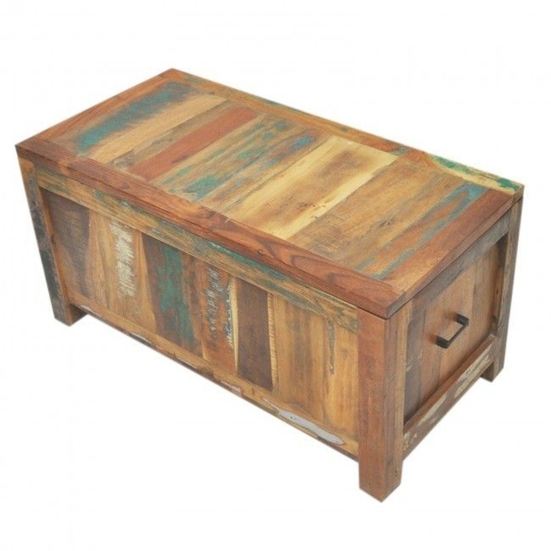 Solid Wood Blanket Chest