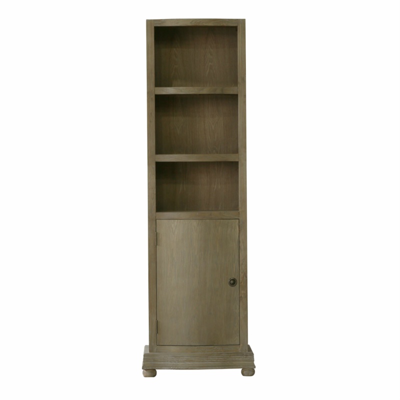 Solid Wood Freestanding Linen Cabinet