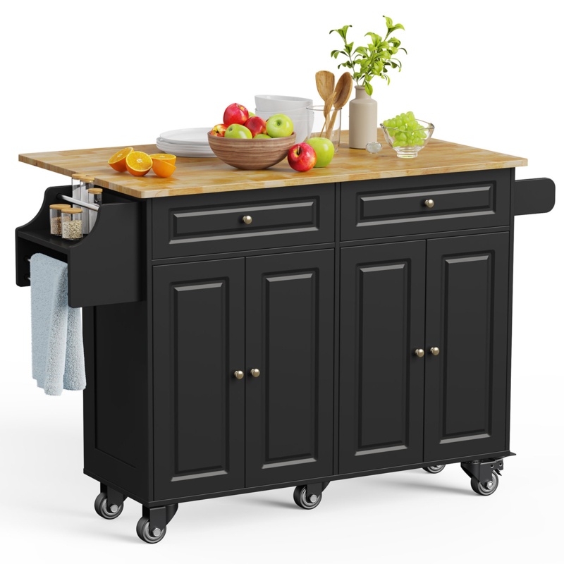 Solid Wood Kitchen Island