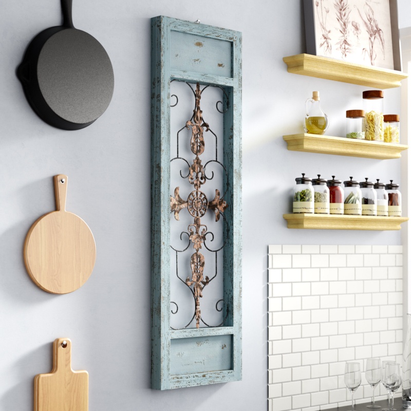 Solid Wood Plants & Flowers Wall Decor