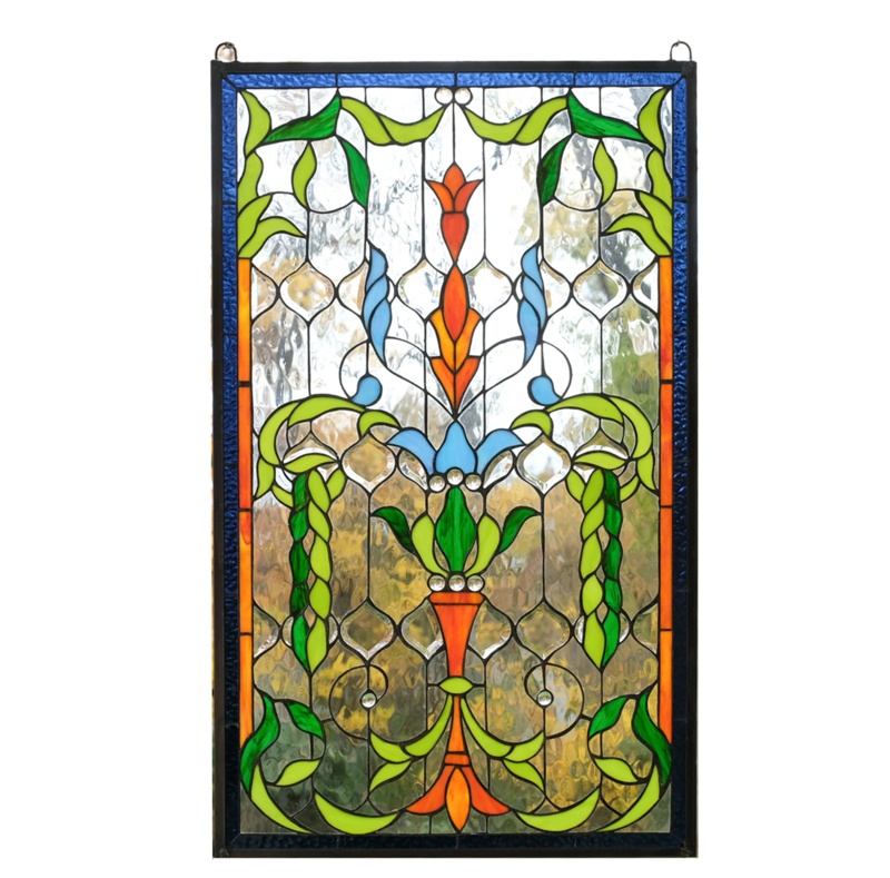 Stained Glass Window Panel