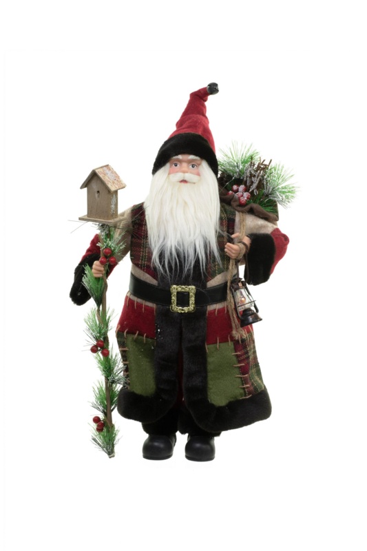 Standing Forest Santa Claus