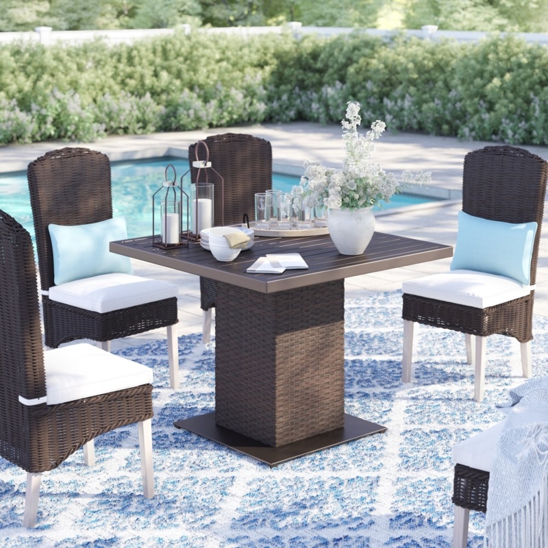 Stratford Metal Outdoor Dining Table