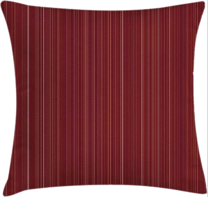 Striped Polyester Pillow Cover