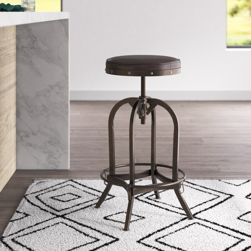 Swivel Adjustable Height Stool