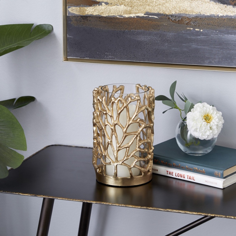 Tabletop Hurricane Candle Lantern