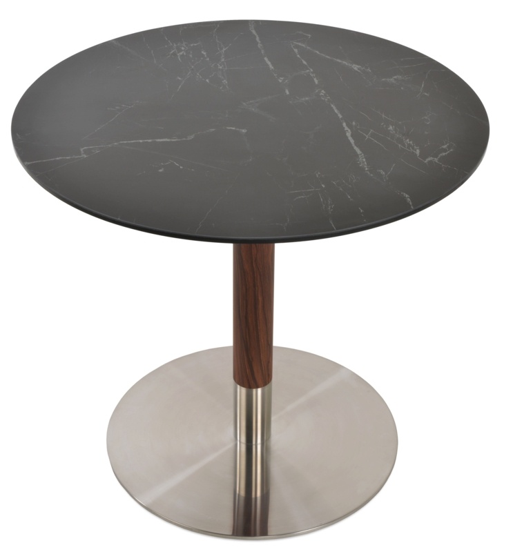 TANGO 31.5" Pedestal Dining Table