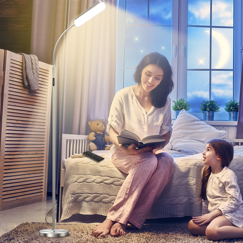 Tanieka 68.7" LED Standing Task/Reading Floor Lamp with Remote Control for Living Room and Bedroom