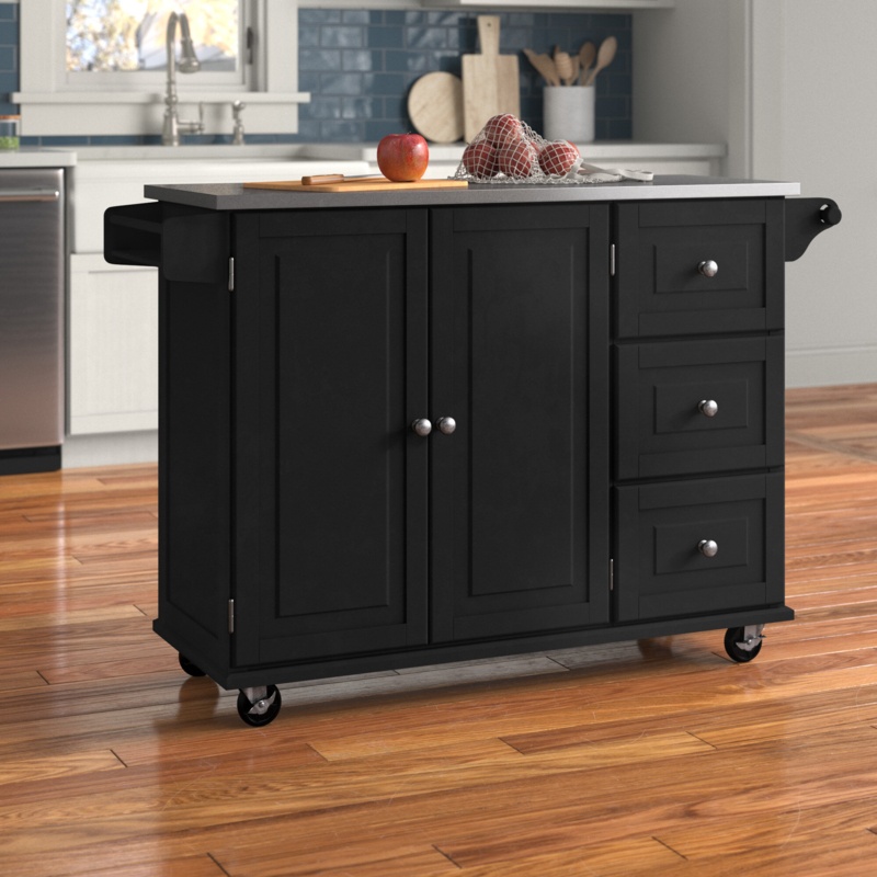 Taniha Metal Kitchen Cart