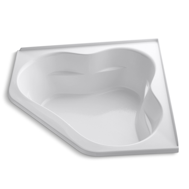 Tercet® 60" x 60" Soaking Bathtub
