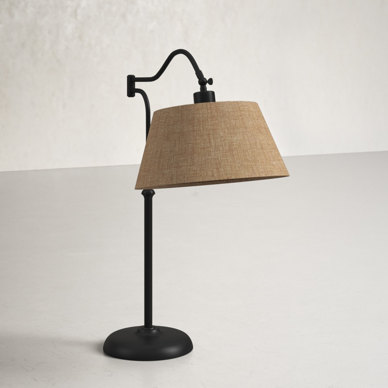 Theodora Adjustable Metal Arched Lamp