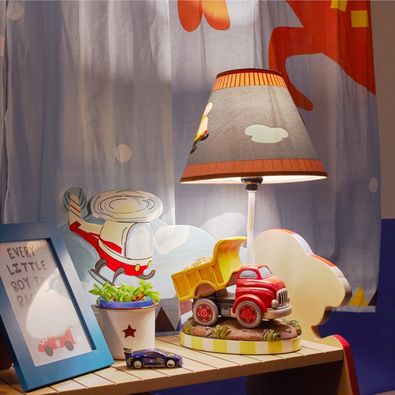 Transportation Kids Table Lamp