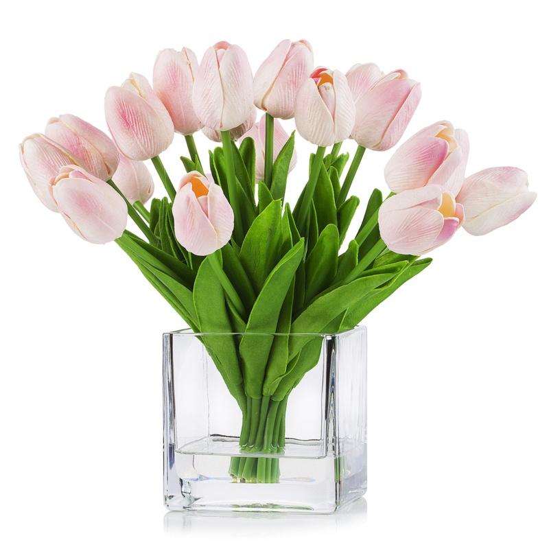 Tulip Arrangement in Vase