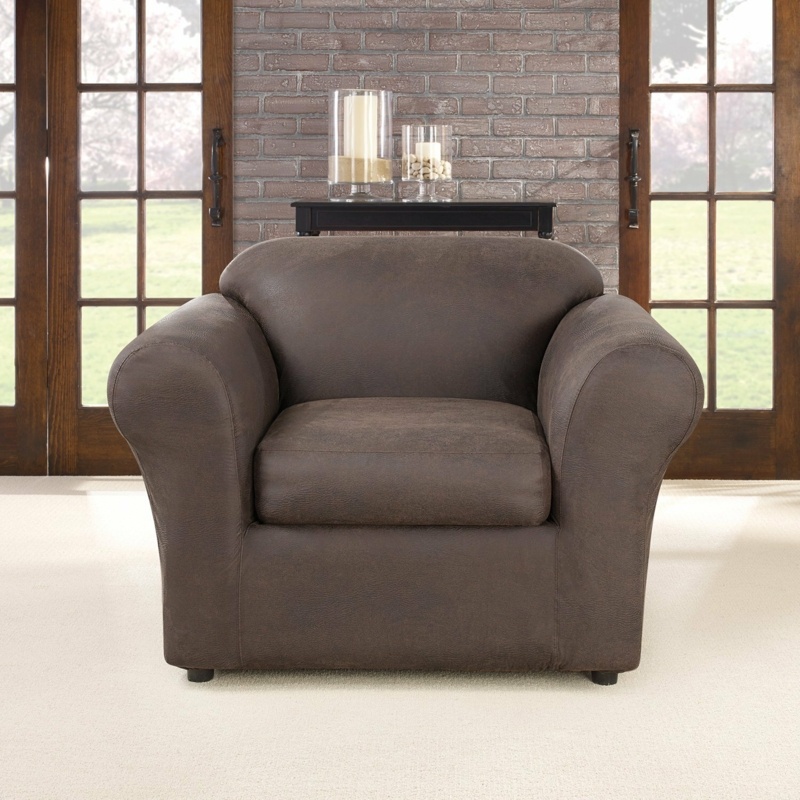 Ultimate Stretch Box Cushion Armchair Slipcover
