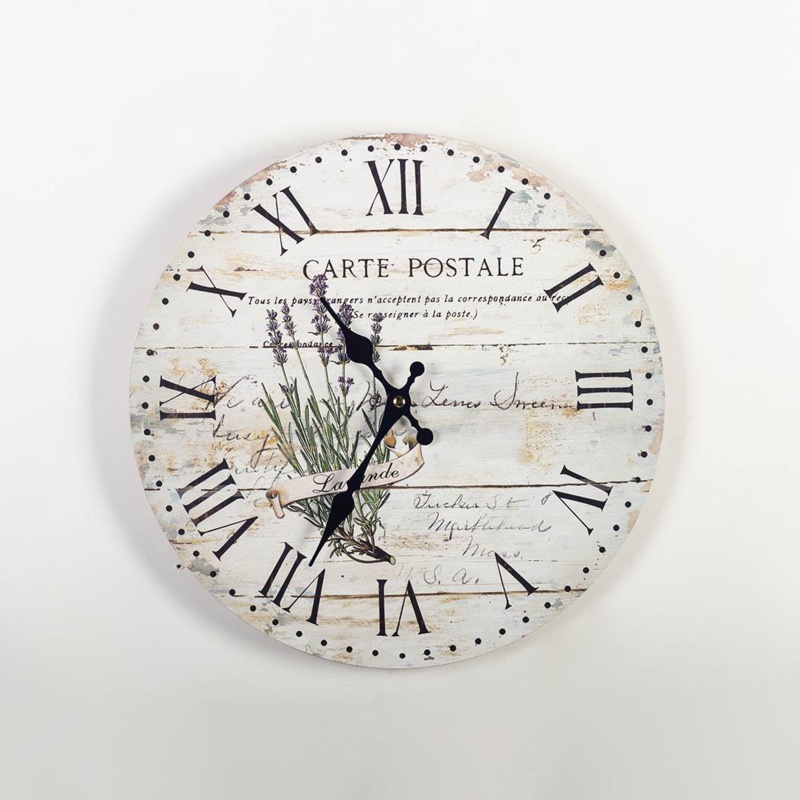 Una Wood Wall Clock