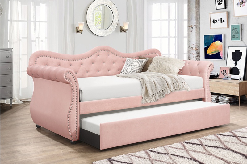 Upper Shockerwick Upholstered Daybed with Trundle