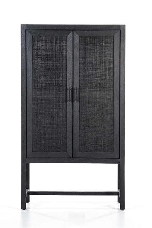 Vic Solid Wood Accent Cabinet