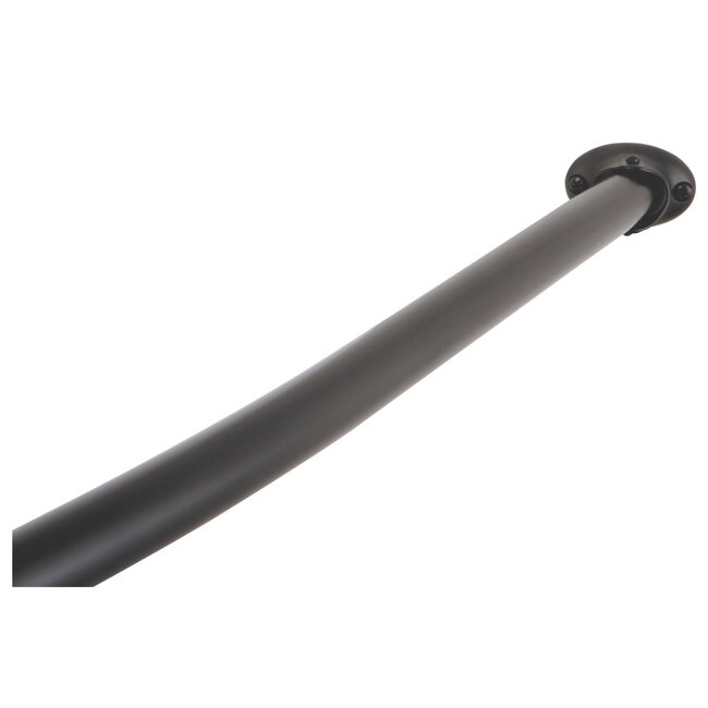 Vintage 63'' Curved Fixed Shower Curtain Rod