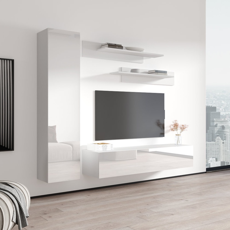 Violette Floating Entertainment Center for TVs up to 88"