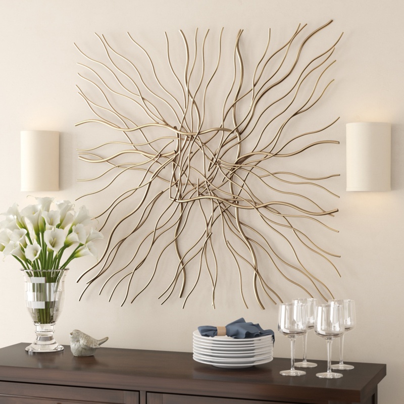 Vitagliano Metal Abstract Wall Decor