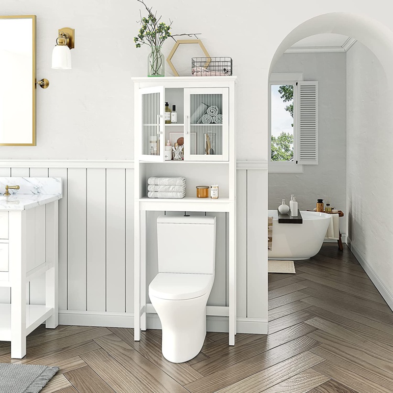 Vivelle Freestanding Over-the-Toilet Storage
