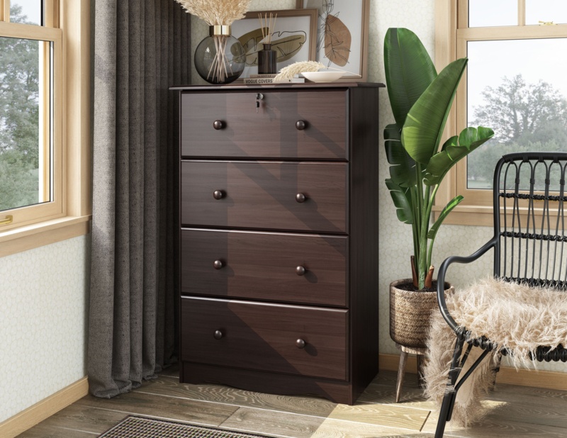 Wales 4-Jumbo Drawer Chest