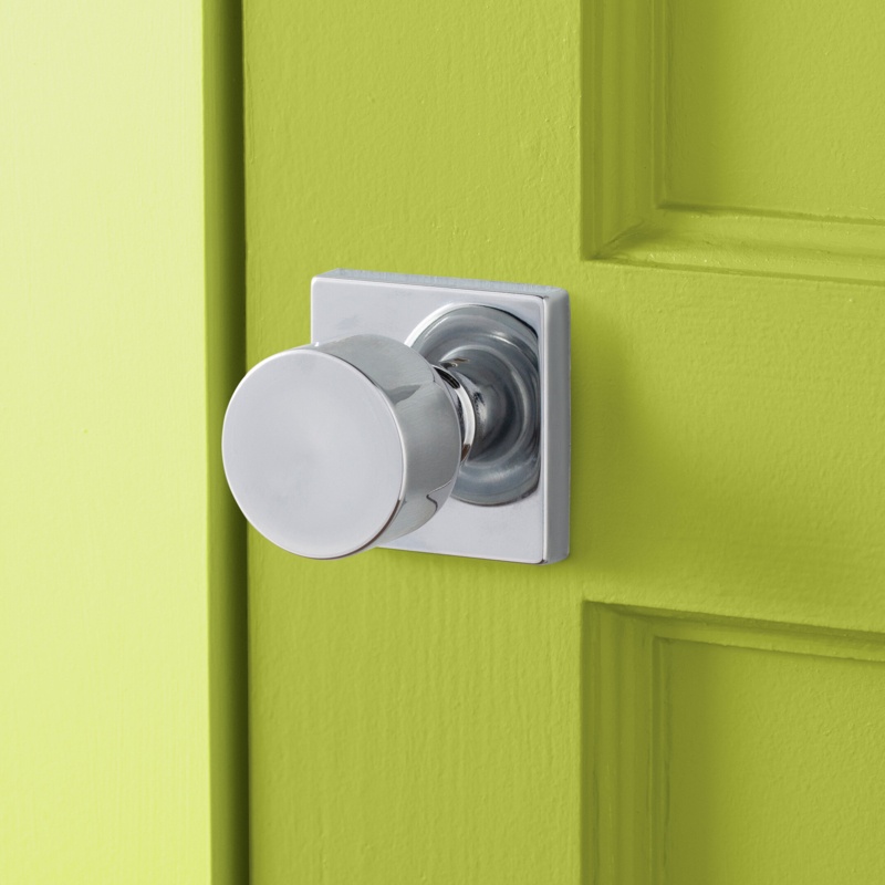 Wayfair Basics® Bourland Passage Doorknob with Square Rosette