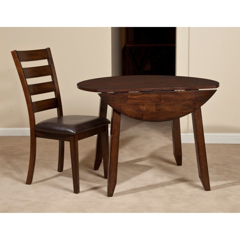 Whisenhunt Extendable Round Solid Wood Dining Table